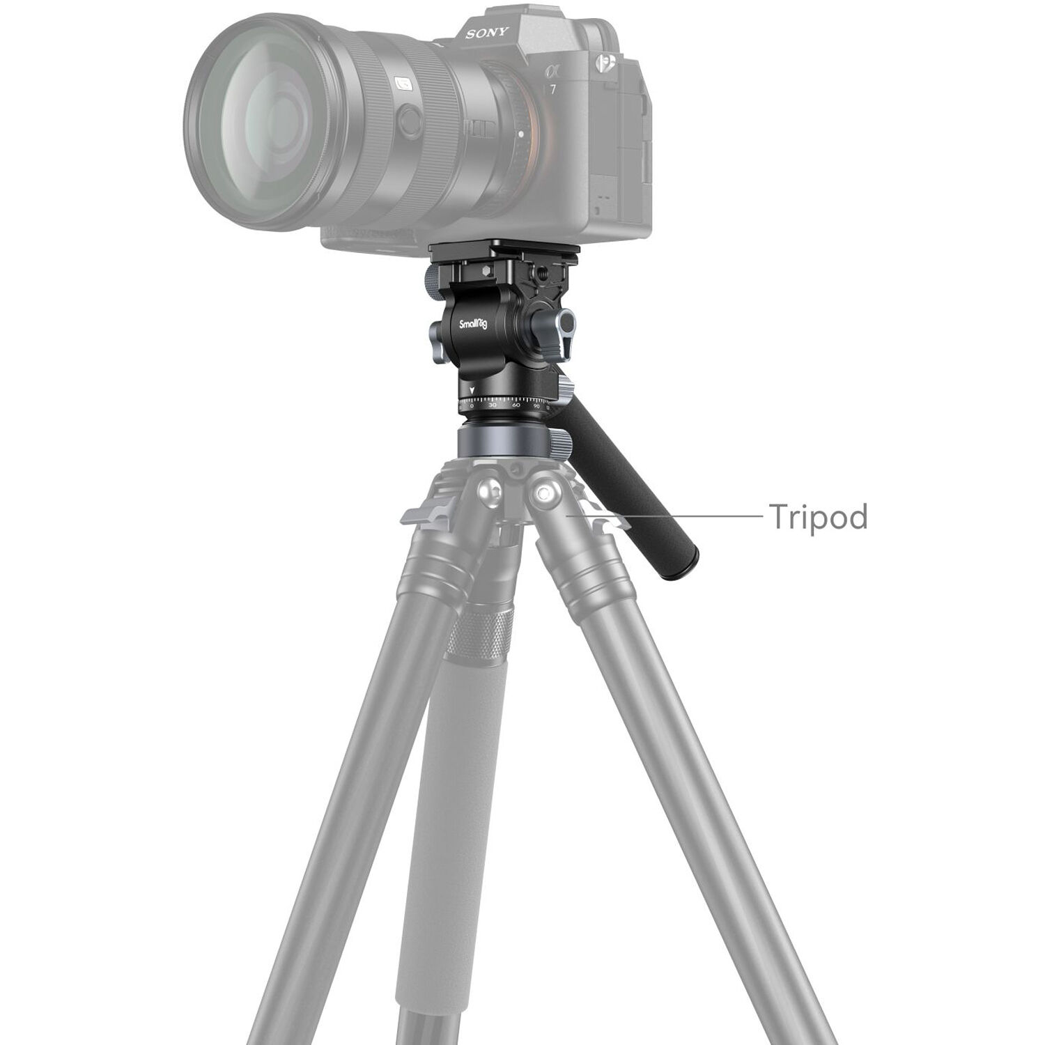 SmallRig 4170B CH20 Video Head with Leveling Base Lowest Price in India ...