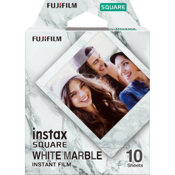 FUJIFILM INSTAX SQUARE White Marble Instant Film (10 Exposures) in india features reviews specs