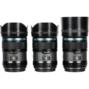 Sirui Sniper f/1.2 Autofocus 3-Lens Kit for Nikon Zindia features reviews specs