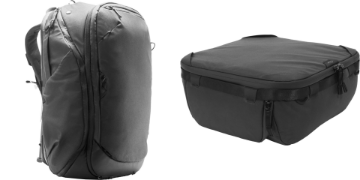 Peak Design 45L Travel Backpack with Medium Camera Cube V2 Kit  in india features reviews specs