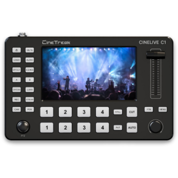 CineTreak CineLive CL-C1 Compact 4-Channel HDMI Streaming Video Switcher with 5" Display in india features reviews specs