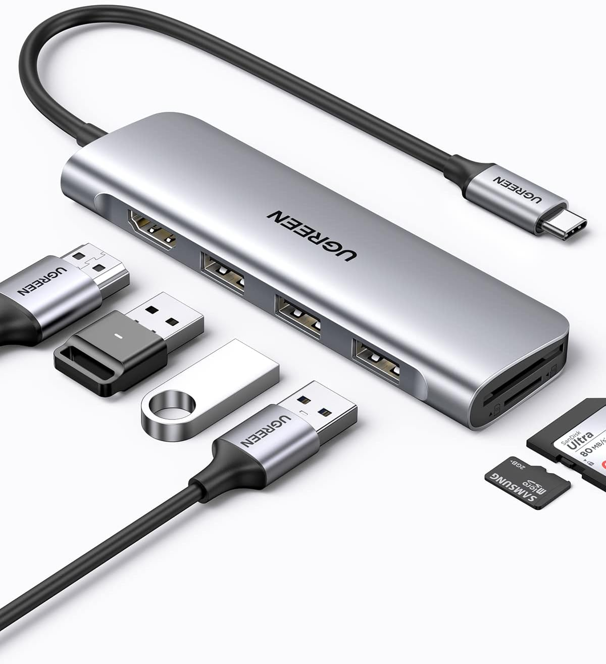 Ugreen cm511 usb c multifunction adapter lowest price in india