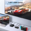 Ugreen CM332 Hdmi Switcher 3 In 1 Out 4K at 30Hz india features reviews specs	