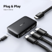 Ugreen CM332 Hdmi Switcher 3 In 1 Out 4K at 30Hz india features reviews specs	