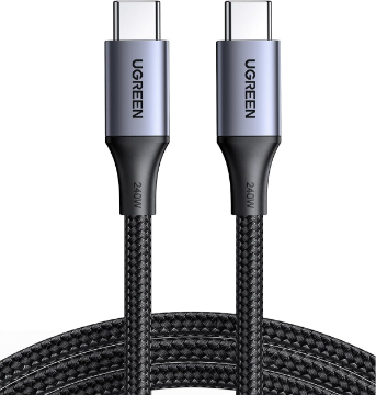 Ugreen US535 Usb-C To Usb-C Cable 240W Alu Case With Braid 2M india features reviews specs