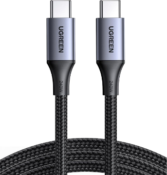 Ugreen US535 Usb-C To Usb-C Cable 240W Alu Case With Braid india features reviews specs