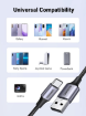 Ugreen US288 Usb-A 2.0 To Usb-C Cable Nickel Plating Aluminum Braid 3M	