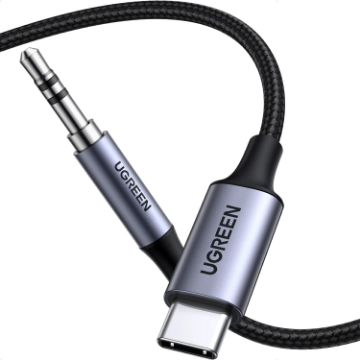 Ugreen CM450 Usb-C Male To 3.5Mm Male Audio Cable With Chip 1M india features reviews specs