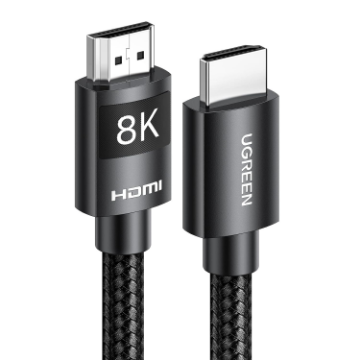 Ugreen HD140 Hdmi 8K Cable Male To Male Alu Alloy Shell Braided Black 2M india features reviews specs