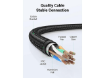 Ugreen NW153 Cat8 Shielded Round Braided Cable Modular Plugs 2M india features reviews specs	