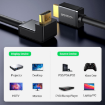 Ugreen HD103 Hdmi Cable Right Angle 90 Degree 1M india features reviews specs	