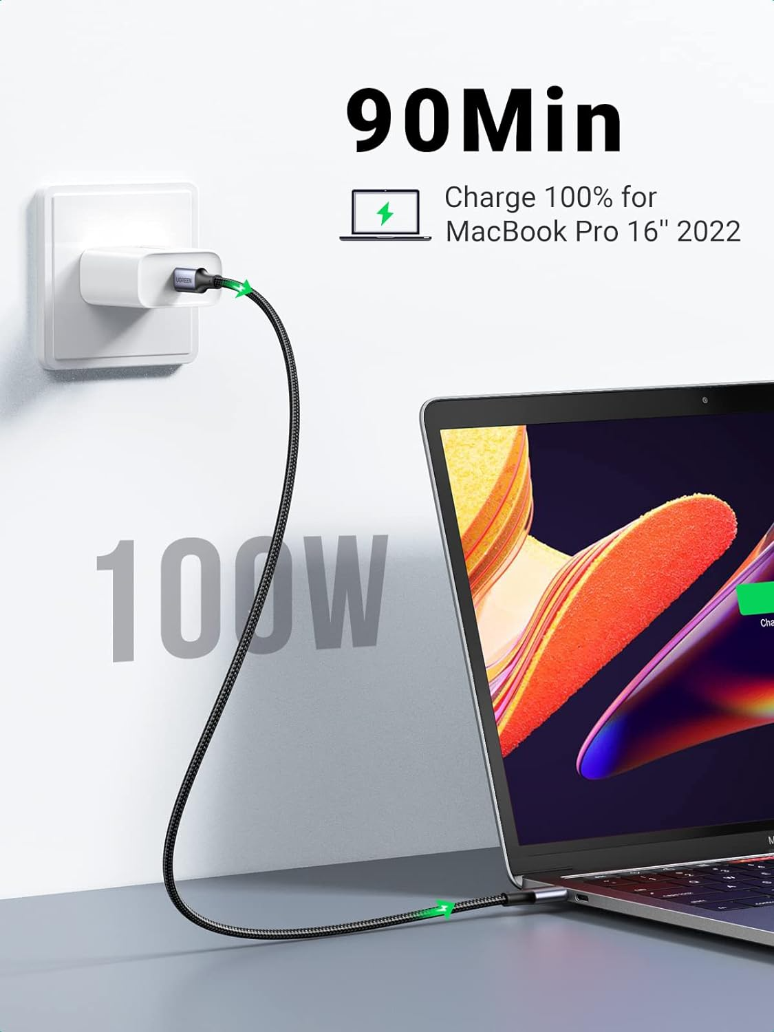 Ugreen US316 Usb-C Cable Aluminum Case With Braided 1M Lowest Price in ...
