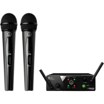 AKG WMS40 Mini Dual Vocal Set US45A/C Wireless microphone system in india features reviews specs