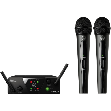 AKG WMS40 Mini Dual Vocal Set US25B/D Wireless microphone system in india features reviews specs