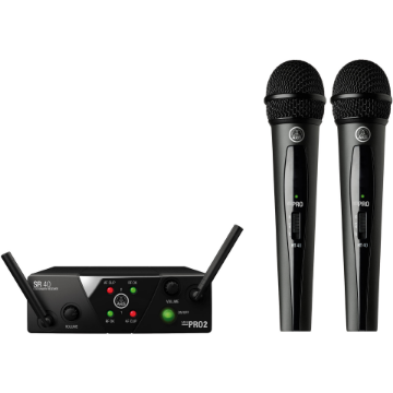 AKG WMS40 Mini Dual Vocal Set US25A/C Wireless microphone system in india features reviews specs