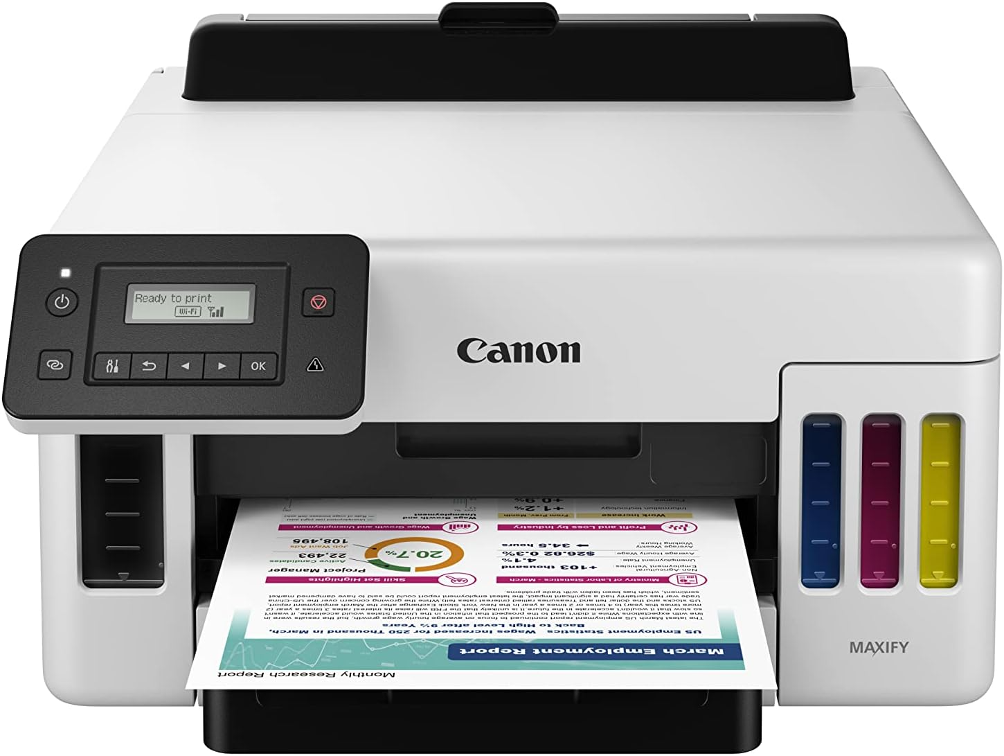 Canon MAXIFY GX5070 Single Function Inkjet Printer Lowest Price in