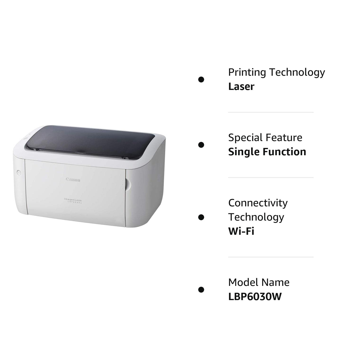 Canon imageCLASS LBP6030W Monochrome Laser Printer Lowest Price in ...