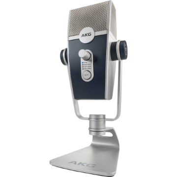 AKG Lyra Multipattern USB Condenser Microphone in india features reviews specs