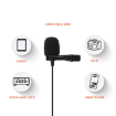 JBL Commercial CSLM20B Omnidirectional Lavalier Microphone in india features reviews specs	
