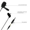 JBL Commercial CSLM20 Omnidirectional Lavalier Microphone with Earphone india features reviews specs	