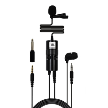 JBL Commercial CSLM30B Battery Powered Lavalier Microphone with Earphone india features reviews specs