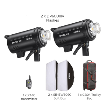 Godox DP600III-V Professional Studio Flash Kit in india features reviews specs