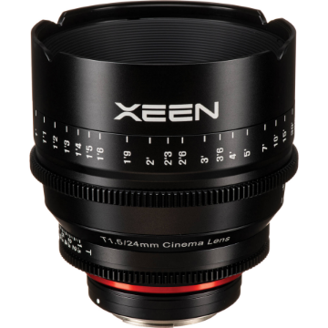 Samyang Xeen 24mm T1.5 Cine Lens for EF Mount india features reviews specs