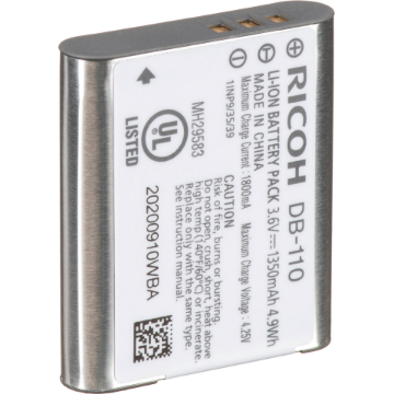 Ricoh DB-110 Rechargeable Lithium-Ion Battery india features reviews specs