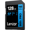 Lexar 128GB High-Performance 800x PRO UHS-I SDXC Memory Card (BLUE Series) in india features reviews specs	