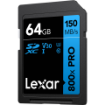 Lexar 64GB High-Performance 800x PRO UHS-I SDXC Memory Card (BLUE Series) in india features reviews specs	