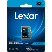 Lexar 32GB High-Performance 800x PRO UHS-I SDXC Memory Card (BLUE Series) in india features reviews specs	