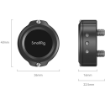 SmallRig MD4149 Cage for Apple AirTag with Dual 1/4"-20 Screw Mount india features reviews specs	