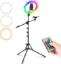 Ulanzi Overhead 11" RGB Selfie Ring Light with Stand Kit india features reviews specs