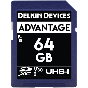 Delkin Devices 64GB Advantage UHS-I SDXC Memory Card india features reviews specs