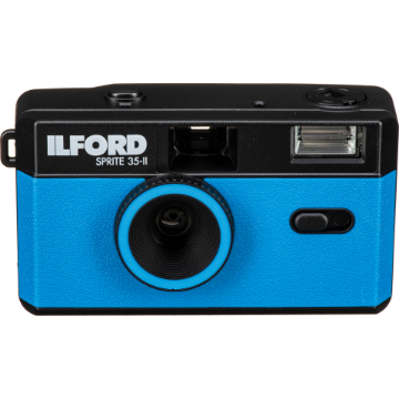 Ilford Sprite 35-II Film Camera Black & Blue india features reviews specs