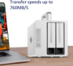 TerraMaster TD2 Thunderbolt 3 2-Bay RAID Enclosure india features reviews specs	