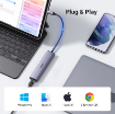 Ugreen CM475 Usb-C To Usb3.0 Hub plus Rj45 (1000M) Ethernet Adapter india features reviews specs	