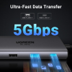 UGREEN CM639 USB-C Multifunction Adapter 1m india features reviews specs	