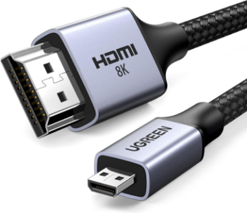 UGREEN HD164 Micro HDMI to HDMI 8K Cable 1m india features reviews specs