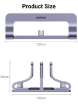 UGREEN LP258 Vertical Laptop Stand Dual-slot india features reviews specs	
