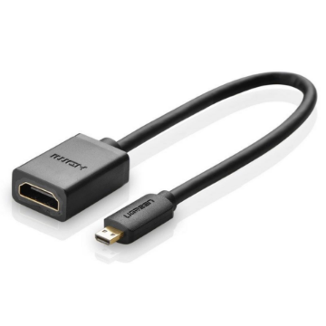 UGREEN 20134 Micro HDMI Male to HDMI Female Adapter Cable india features reviews specs