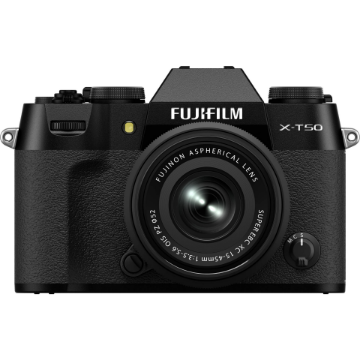 FUJIFILM X-T50 Mirrorless Camera with 15-45mm f/3.5-5.6 Lens in india features reviews specs