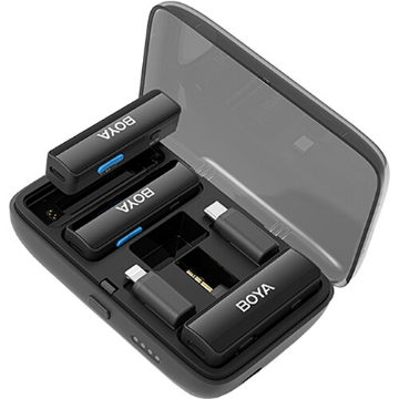 BOYA BOYALINK 2-Person All-in-One Wireless Microphone india features reviews specs