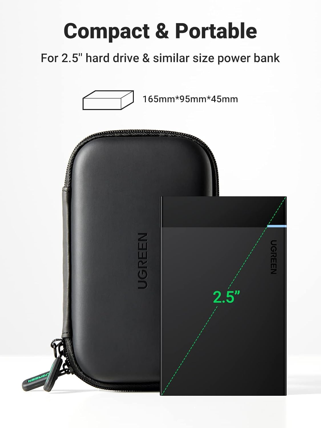 UGREEN LP128 External Hard Drive Small Case Lowest Price in India ...