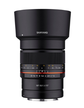 Samyang MF 85mm f/1.4 Lens for Canon RF india features reviews specs