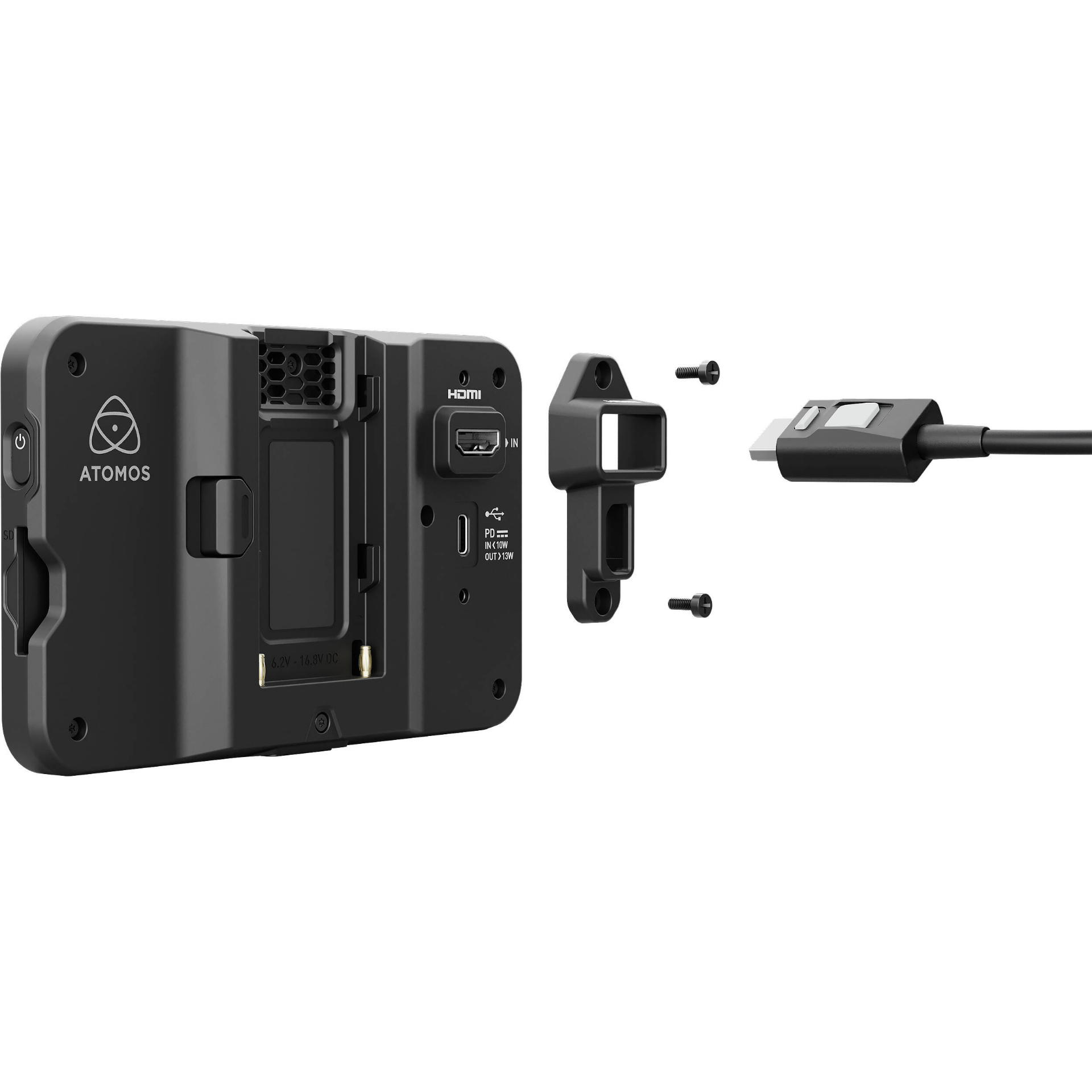 Cage Nitze Shinobi 2 Pour Moniteur Atomos - Avec NATO Rail, Cold Shoe Et Pare-Soleil PU