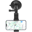 TELESIN Suction Cup Camera Mount with 3-Prong Mount india features reviews specs	