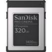 SanDisk 320GB PRO-CINEMA CFexpress Type B Memory Card in india features reviews specs