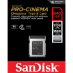 SanDisk 640GB PRO-CINEMA CFexpress Type B Memory Card india features reviews specs	