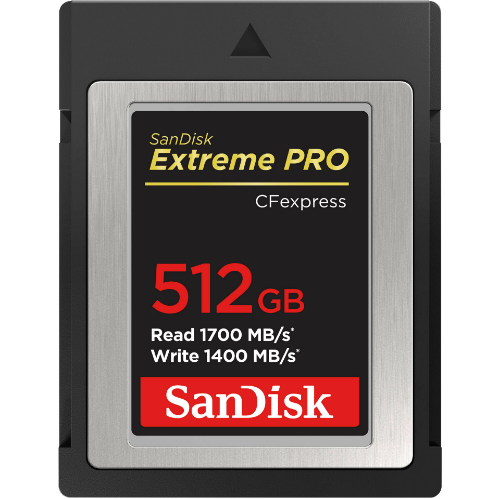 SanDisk 512GB Extreme PRO Type B CFexpress Card Lowest Price in